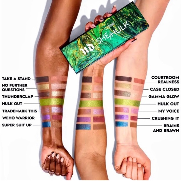 Brand new in box She-Hulk Urban Decay eyeshadow palette - Picture 4 of 4